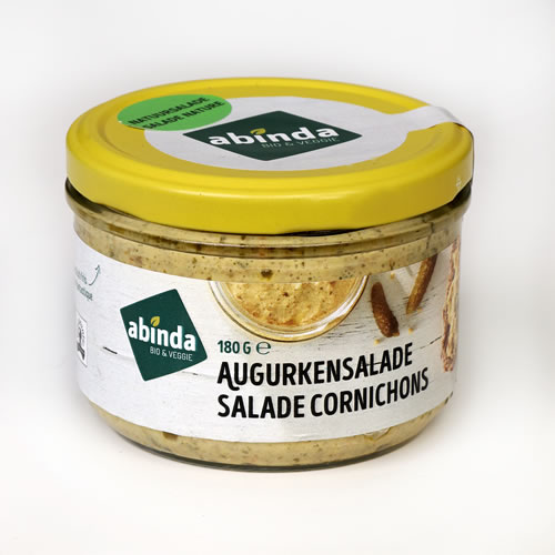 Abinda Salade aux cornichons bio 180g